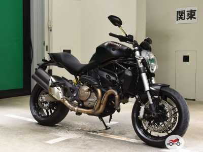 Мотоцикл DUCATI Monster 821 2015, Черный пробег 4082 с ПТС - купить с доставкой, по выгодной цене в интернет-магазине Мототека
