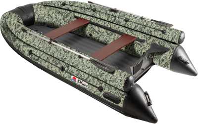 Лодка ПВХ SMarine (Смарин) AIR FBMAX - 360 (зелёный пиксель/чёрный) - купить с доставкой, по выгодной цене в интернет-магазине Мототека