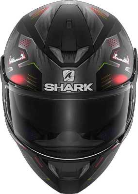 Шлем мото интеграл Shark (Шарк) SKWAL 2 VENGER MAT Black/Anthracite/Red XL - купить с доставкой, цены в интернет-магазине Мототека