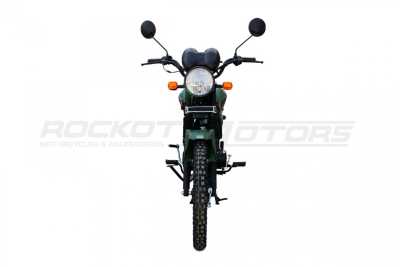 Мопед ROCKOT (Рокот) ALPHA TOURIST M - 11 Lite (зеленый матовый) - купить с доставкой, по выгодной цене в интернет-магазине Мототека