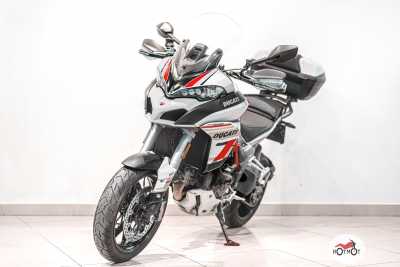 Мотоцикл DUCATI MULTISTRADA  1200  2015, БЕЛЫЙ пробег 16500 - купить с доставкой, по выгодной цене в интернет-магазине Мототека
