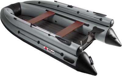 Лодка ПВХ SMarine (Смарин) AIR FBMAX - 360 (серый/чёрный) - купить с доставкой, по выгодной цене в интернет-магазине Мототека
