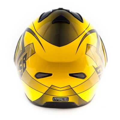 Шлем модуляр GSB G - 339 YELLOW BLACK - купить с доставкой, цены в интернет-магазине Мототека