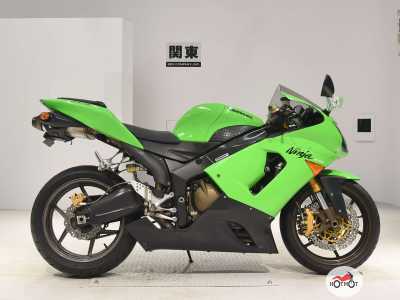 Мотоцикл KAWASAKI ZX-6 Ninja 2005, Зеленый пробег 18235 - купить с доставкой, по выгодной цене в интернет-магазине Мототека