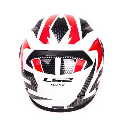 Шлем мото интеграл LS2 (ЛС2) FF353 Rapid Grid БЕЛО-КРАСНЫЙ - купить с доставкой, цены в интернет-магазине Мототека
