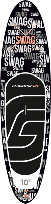 Надувная доска для sup - бординга Gladiator (Гладиатор) SWAG 10.8 - купить с доставкой, по выгодной цене в интернет-магазине Мототека