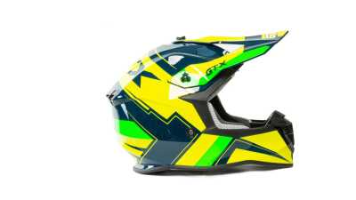 Шлем мото кроссовый GTX 633 (M) #12 GREEN - купить с доставкой, цены в интернет-магазине Мототека