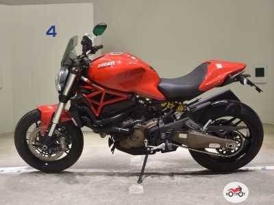 Мотоцикл DUCATI Monster 821 2014, Красный пробег 39097 с ПТС