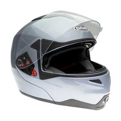 Шлем модуляр GSB G - 339 GREY MET - купить с доставкой, цены в интернет-магазине Мототека