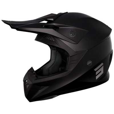 Шлем кроссовый SHOT (Шот) PULSE SOLID черный матовый XS - купить с доставкой, цены в интернет-магазине Мототека