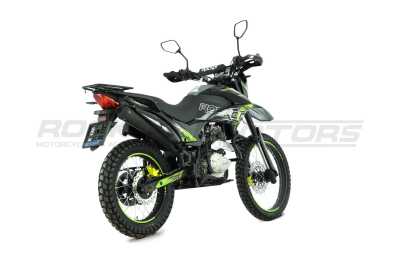 Мотоцикл кроссовый / эндуро ROCKOT (Рокот) XR250 (черный/зеленый, 21/18, ЭПТС) - купить с доставкой, по выгодной цене в интернет-магазине Мототека