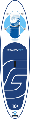 Надувная доска для sup - бординга Gladiator (Гладиатор) NATURE 10.6 (2021) - купить с доставкой, по выгодной цене в интернет-магазине Мототека