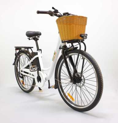 Электровелосипед GreenCamel (ГринКэмел) Бриз (R26 350W 36V 10Ah) Алюм, 6скор Черный
