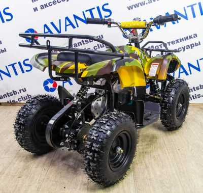 Купить Электроквадроцикл детский Avantis (Авантис) ATV Classic E 800W сафари (машинокомплект) в России в интернет-магазине Мототека: цена Электроквадроцикл детский Avantis (Авантис) ATV Classic E 800W сафари (машинокомплект) в каталоге Электроквадроциклы Avantis (Авантис) с доставкой по России