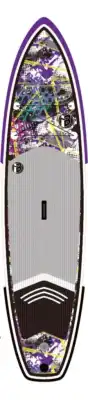 Надувная доска для sup - бординга Iboard (Айборд) PRO 11'6 PURPLE FLOW - купить с доставкой, по выгодной цене в интернет-магазине Мототека