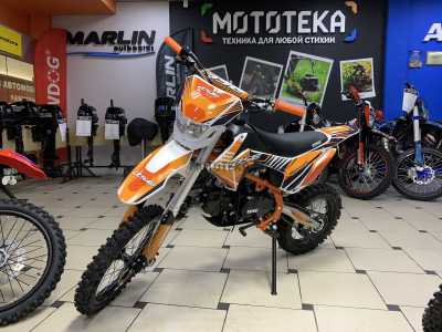Питбайк BSE (БСЕ) MX125 Racing Orange - купить с доставкой, по выгодной цене в интернет-магазине Мототека