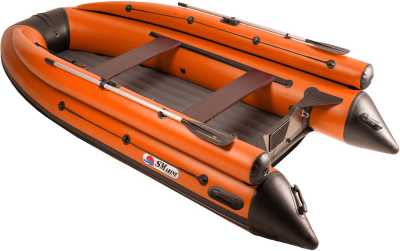Лодка ПВХ SMarine (Смарин) AIR FBMAX - 360 (оранжевый/чёрный) - купить с доставкой, по выгодной цене в интернет-магазине Мототека
