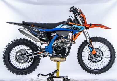 Мотоцикл кроссовый / эндуро Zuumav (Зуумав) K6R синий - купить с доставкой, по выгодной цене в интернет-магазине Мототека