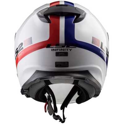 Шлем открытый LS2 (ЛС2) OF521 Infinity Smart БЕЛО-КРАСНЫЙ - купить с доставкой, цены в интернет-магазине Мототека