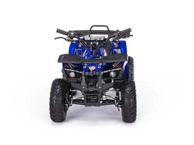 Квадроцикл детский Motax (Мотакс) Grizlik X16 ES BW чёрный/синий (машинокомплект) - купить с доставкой, цены в интернет-магазине Мототека