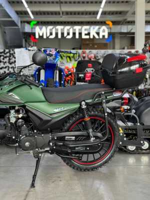 Мопед FXMOTO (ФХМото) FX - 50 (А26) OFF ROAD 50 (125) зелёный матовый - купить с доставкой, по выгодной цене в интернет-магазине Мототека