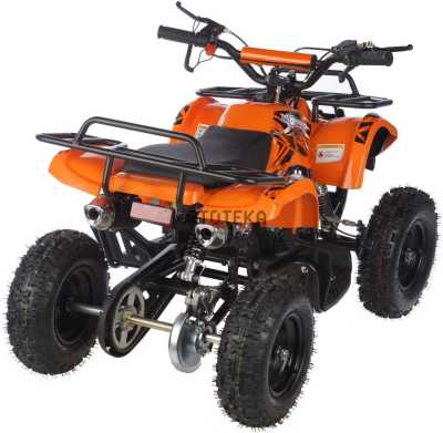 Квадроцикл детский Motax (Мотакс) ATV Mini Grizlik X - 16 [мех] оранжевый/чёрный (машинокомплект) - купить с доставкой, цены в интернет-магазине Мототека