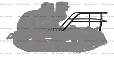 Багажник для мотобуксировщика Тофалар Толкач - купить с доставкой, по выгодной цене в интернет-магазине Мототека