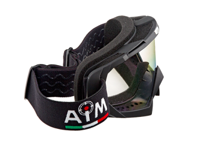 Мотоочки кроссовые AiM (Аим) 634-800 Black Matt