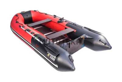 Лодка ПВХ Ривьера Компакт 3200 СК красный/чёрный - купить с доставкой, по выгодной цене в интернет-магазине Мототека