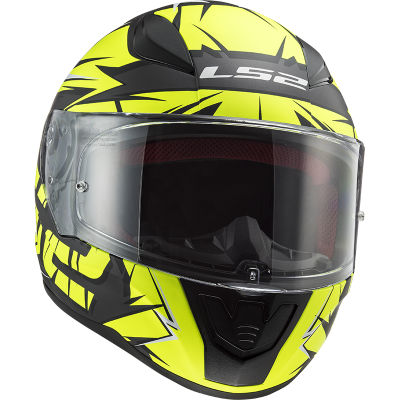 Шлем мото интеграл LS2 (ЛС2) FF353 Rapid Cromo Черно-Желтый - купить с доставкой, цены в интернет-магазине Мототека