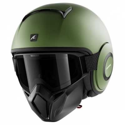 Шлем мото интеграл Shark (Шарк) STREET DRAK BLANK MAT Black XS - купить с доставкой, цены в интернет-магазине Мототека