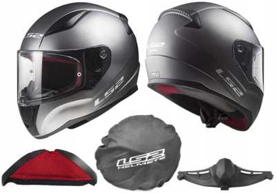 Шлем мото интеграл LS2 (ЛС2) FF353 Rapid Matt Grey - купить с доставкой, цены в интернет-магазине Мототека