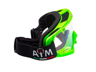 Мотоочки кроссовые AiM (Аим) 634-600 Green