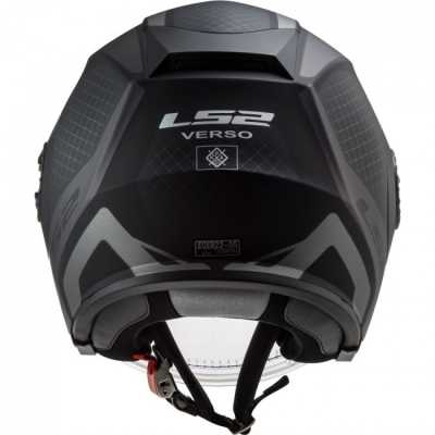 Шлем открытый LS2 (ЛС2) OF570 Verso MARKER Black-Titanium - купить с доставкой, цены в интернет-магазине Мототека