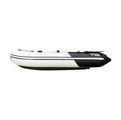 Лодка ПВХ Ривьера Компакт 2900 НДНД светло-серый/чёрный - купить с доставкой, по выгодной цене в интернет-магазине Мототека