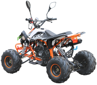 Квадроцикл детский Motax (Мотакс) ATV T - Rex LUX 125 (машинокомплект) белый/оранжевый - купить с доставкой, цены в интернет-магазине Мототека