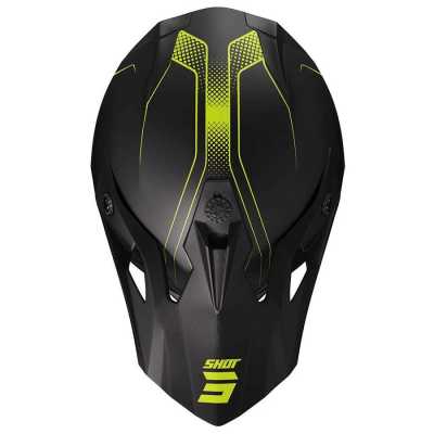 Шлем кроссовый SHOT (Шот) PULSE EDGE черный/оранжевый матовый XS - купить с доставкой, цены в интернет-магазине Мототека