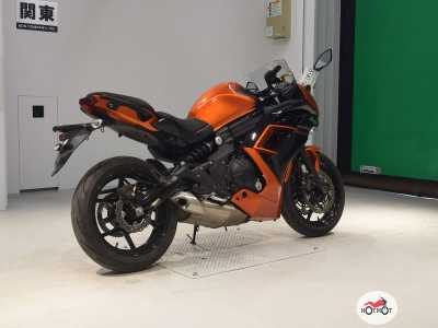 Мотоцикл KAWASAKI ER-4f (Ninja 400R) 2017, Оранжевый пробег 13649 - купить с доставкой, по выгодной цене в интернет-магазине Мототека