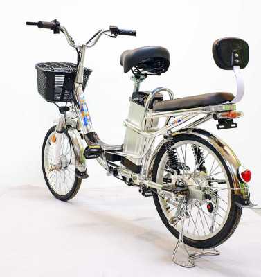 Электровелосипед GreenCamel (ГринКэмел) Транк-2 (R20 350W 48V 10Ah) Алюм 2-х подвес Серебристый