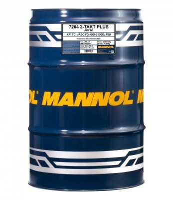 7204 Mannol (Маннол) 2 - TAKT PLUS 60 л. Полусинтетическое моторное масло 2T