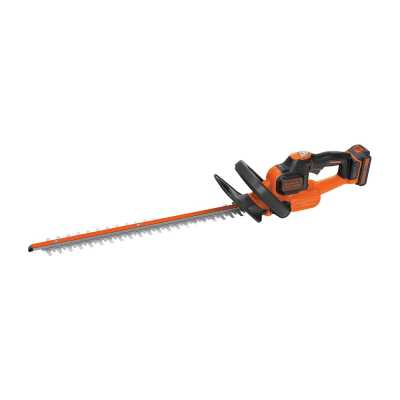 Кусторез аккумуляторный BLACK + DECKER (Блек + Декер) GTC18452PC с аккумулятором и ЗУ, 18 Вольт - купить с доставкой, по выгодной цене в интернет-магазине Мототека