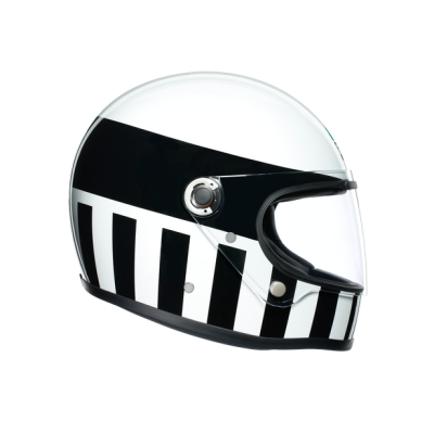 Шлем мото интеграл AGV (АГВ) X3000 MULTI Invictus White/Black MS - купить с доставкой, цены в интернет-магазине Мототека