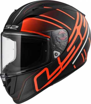 Шлем мото интеграл LS2 (ЛС2) FF323 Arrow R Evo Ion Черно-Красный