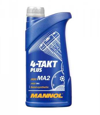 7202 Mannol (Маннол) 4 - TAKT PLUS 10W40 1 л. Полусинтетическое моторное масло для мотоциклов 10W - 40