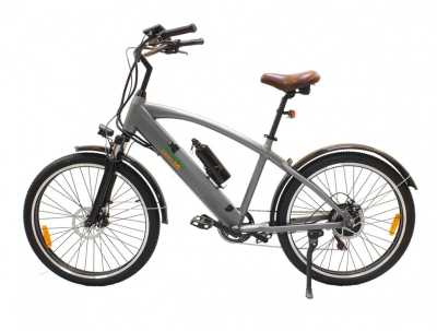 Электровелосипед GreenCamel (ГринКэмел) Санта (R26 500W 48V 10Ah) Алюм, 6скор Черный