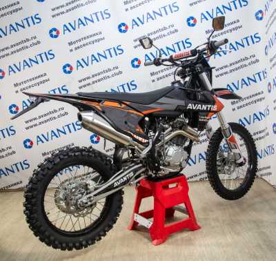 Мотоцикл кроссовый / эндуро Avantis (Авантис) Enduro 250 21/18 (172 FMM Design KT черный) с ПТС - купить с доставкой, по выгодной цене в интернет-магазине Мототека