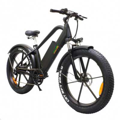 Электровелосипед GreenCamel (ГринКэмел) Хищник (R26FAT 500W 48V 10Ah) Алюм, 6скор Серый