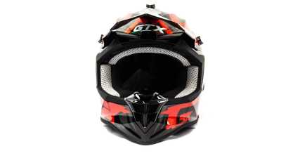Шлем мото кроссовый GTX 633 (M) #10 BLACK/RED GREY - купить с доставкой, цены в интернет-магазине Мототека