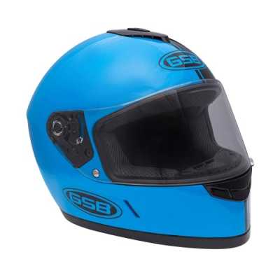 Шлем интеграл GSB G - 349 BLACK&BLUE