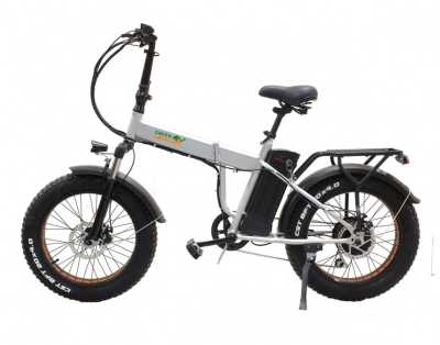 Электровелосипед GreenCamel (ГринКэмел) Форвард (R20FAT 500W 48V 10Ah) складной, 6скор Черный